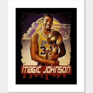 Magic Johnson Vintage Posters and Art